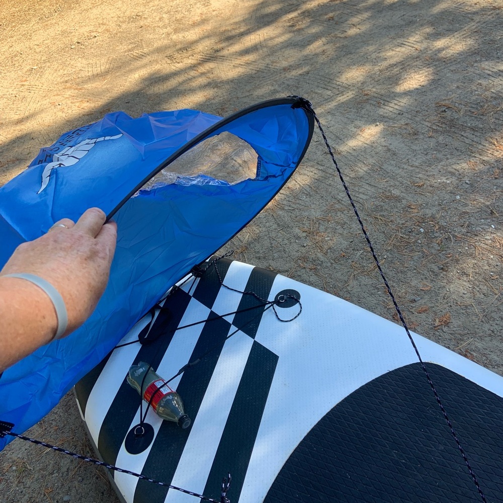 Blue Wind Paddle Pliable Portable Popup Board